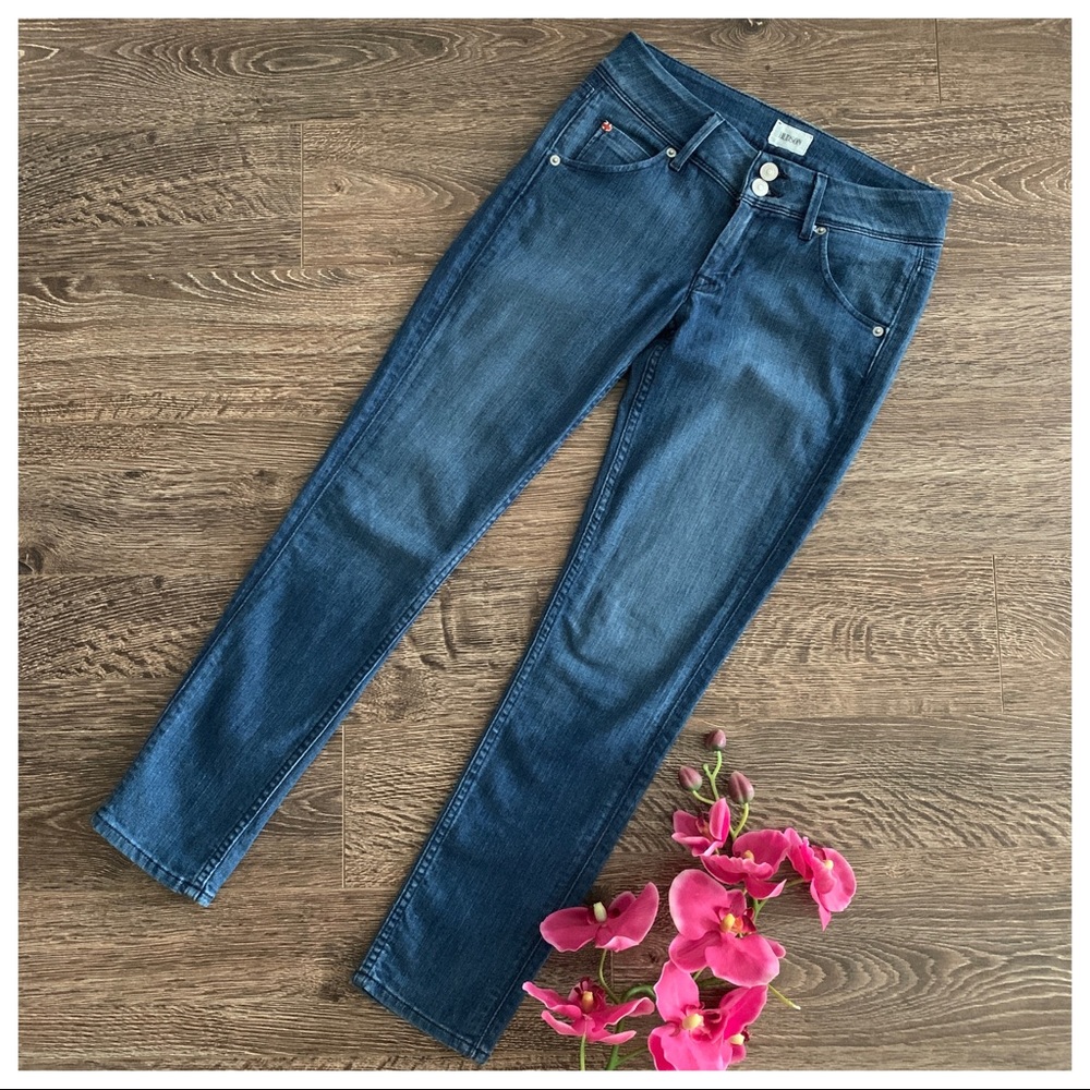 Hudson Collin Flap Skinny Ankle Jeans